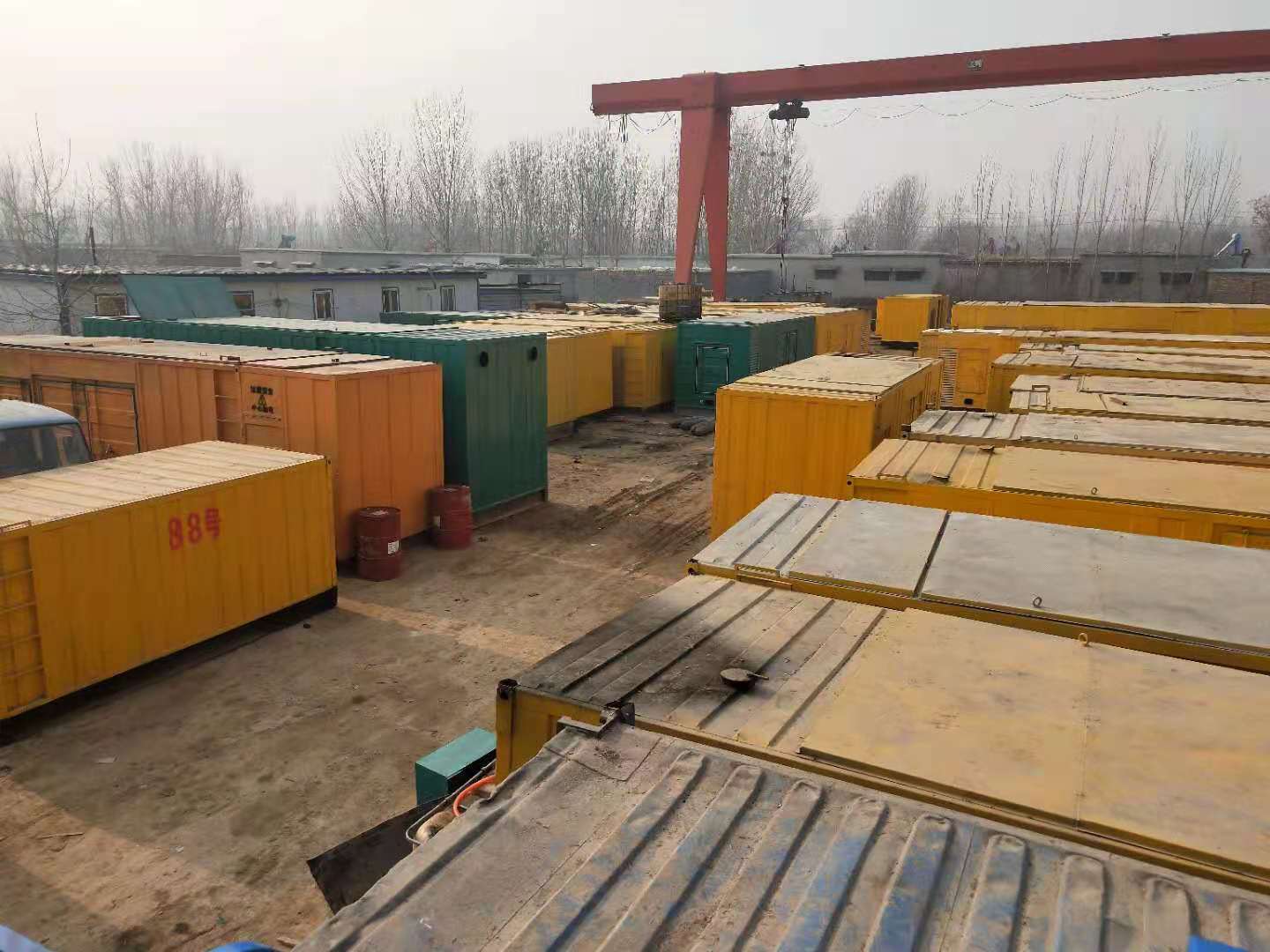 兴宁租赁发电机-灰尘、风沙对柴油发电机组造成哪些不良影响？